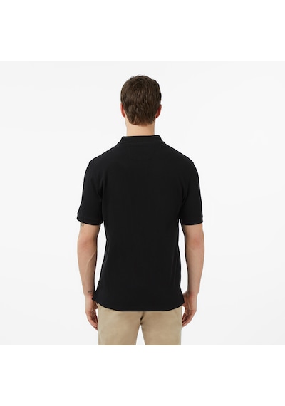 Nautica Erkek Siyah Regular Fit Polo Yaka T-shirt Düz K65000t Siyah
