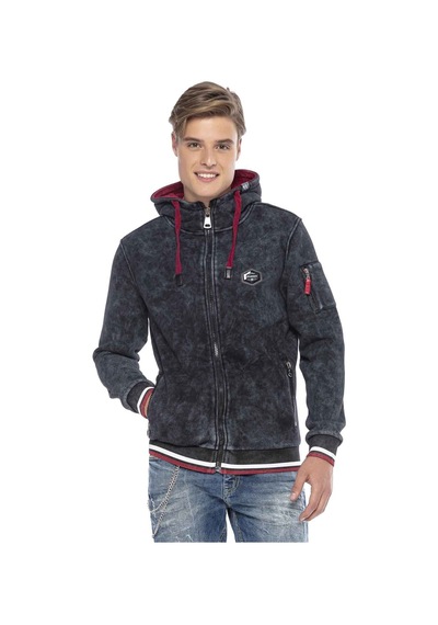 Cipo & Baxx Cl418 Sporty Men Sweatshirt Siyah