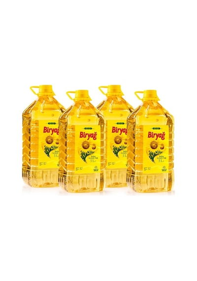 Biryağ Ayçiçek Yağı 5 Lt Pet X 4 Adet