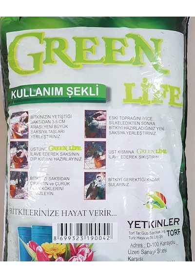 Harika Bitki Toprağı Çiçek Toprağı Torf Humus Katkılı 20 L N11.544