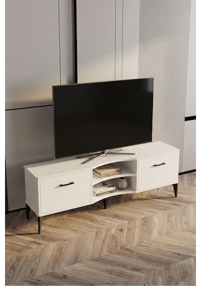 Suntalam Tv Sehpası Beyaz 160x35 Cm