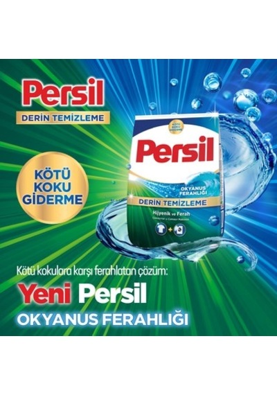9 Kg Okyanus Ferahlığı İle Toz Çamaşır Deterjanı