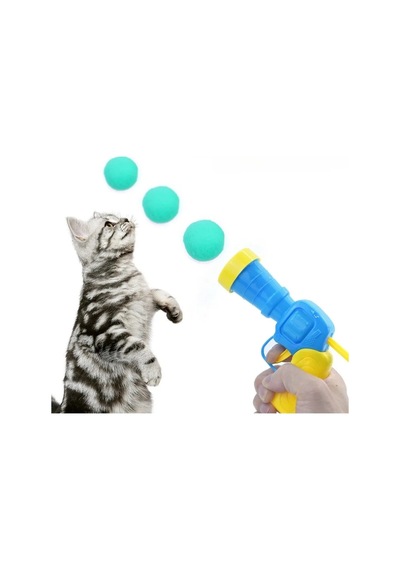 Peluş Top Atan İnteraktif Kedi Oyuncağı İtat008ka829