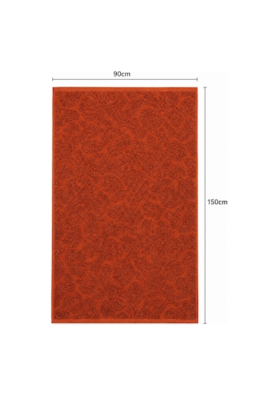 Büyük Banyo Havlusu 90x150 Cm Ivy Collection 650 Gr Kiremit