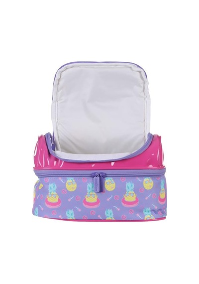 Kaukko Kids Love Ananas Rugan Hologram Beslenme Çantası L7069
