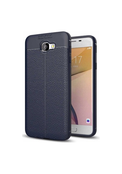 Samsung Uyumlu Galaxy J5 Prime Kılıf Zore Niss Silikon Kapak Lacivert
