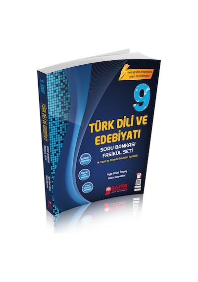 Zafer Yayınları 9. Sınıf Türk Dili Ve Edebiyatı Soru Bankası Fasikül Seti - Yeni