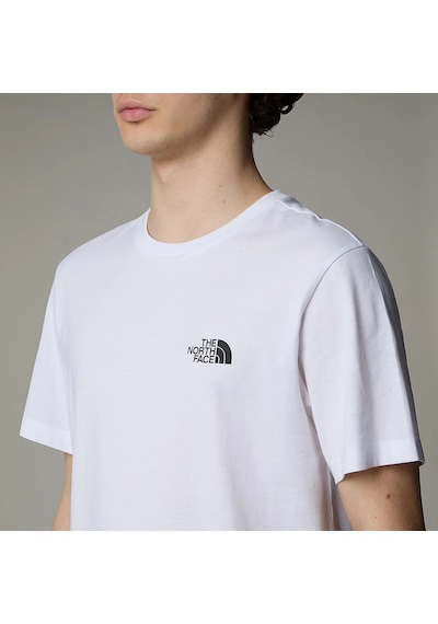 The North Face M Ss Simple Dome Tee Erkek T-shirt Nf0a87ngfn41 Beyaz