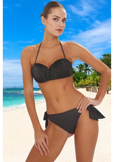 Ersefa Tasarım Bikini Takımı Uv Korumalı Plaj Ve Havuz İçin Ergonomik Ke Yeşil