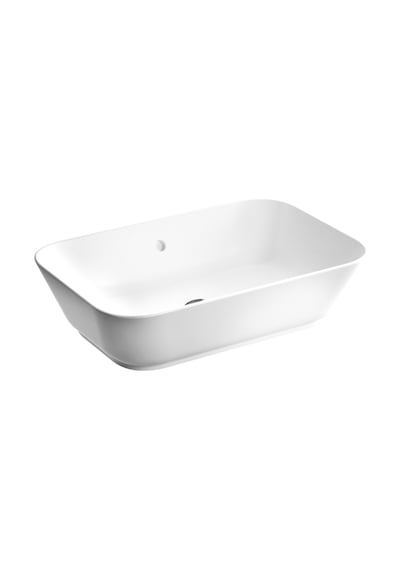 VitrA Geo Dikdörtgen Çanak Lavabo 60 CM Beyaz 7425B003-0016