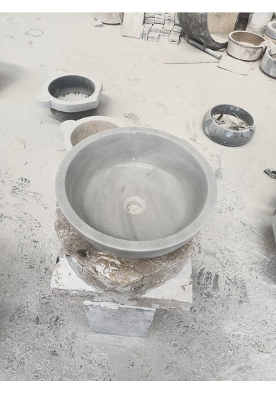 Homojen Mermer Çanak Lavabo