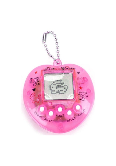 Nostaljik Kalp Sevimli Sanal Bebek Şeker Pembe
