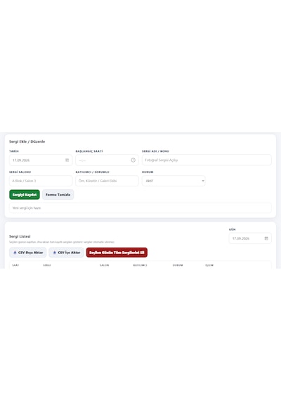 Sergi Salonu Dijital Yönlendirme Ve Bilgilendirme Panosu Modülü Wifi Bağlantılı