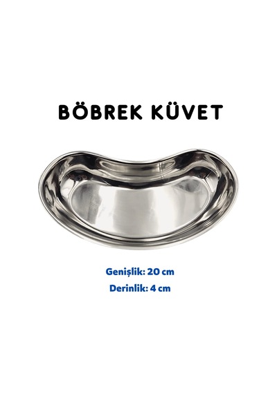 Böbrek Küvet 4 x 20 CM