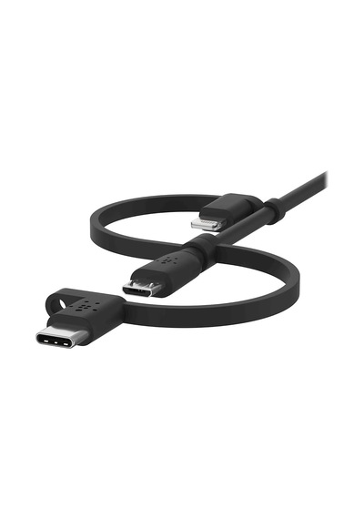 Belkin Evrensel Kablo 3'ü 1 Arada Usb-c, Lightning, Micro-usb Şa
