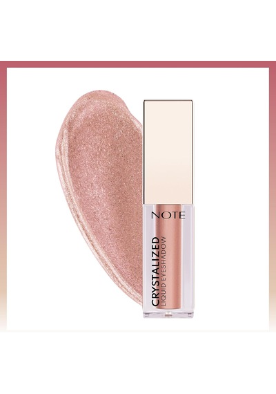 Cosmetics Crystalized Liquid Eyeshadow Likit Metalik Göz Farı, 01 Soft Elegance Diğer