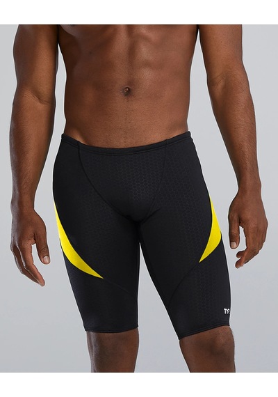 Tyr Durafast Elite Erkek Jammer Mayo - Hexa Siyah - Sarı