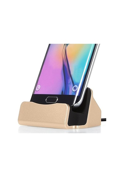 Android Micro Usb Şarj 2In1 Standlı Usb Dock