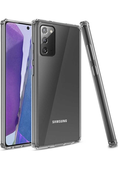 Lexroo Galaxy Note 20 Kılıf Nitro Anti Shock Silikon - Renksiz