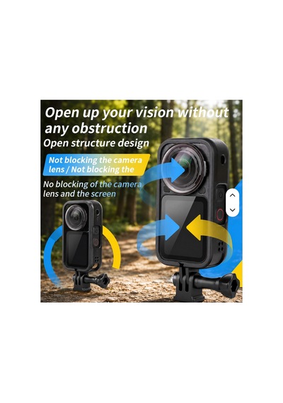 Insta360 X6 Frame Case Siyah