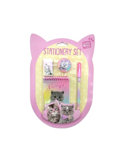Dolphin Studıo Pets Kırtasiye Seti Pt-06048 Çok Renkli
