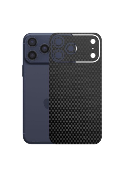 Kapps Iphone 17 Pro Max İle Uyumlu Fiber Serisi Premium Arka Kapak Kaplama Kenarlar Yoktur 37309401