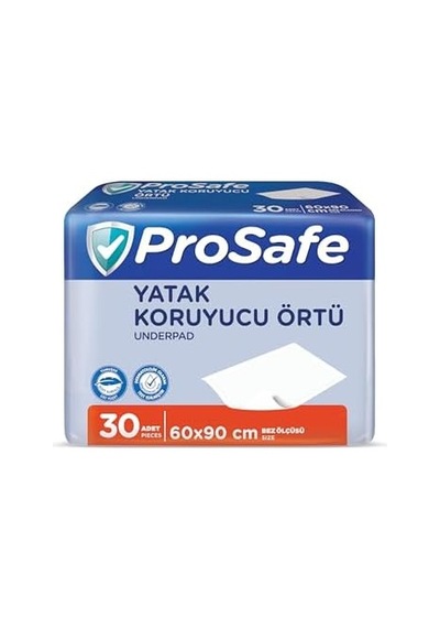 Prosafe Yatak Koruyucu Örtü 60x90cm 30 Adet Açık Antrasit