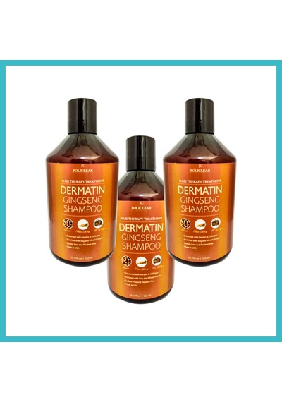 Bezos Policlear Dermatin Shampoo Ginsengli Özel Bakım Şampuanı 500 Ml X 3 Adet + Jel Dfnbez