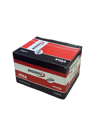 Cateksss 5x60 Akdeniz Sunta Vidası 200 Adet - 58 Li Paket 5 x 60