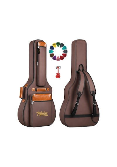 Midex Cs-95brw Özel Tasarım Premium Softcase Klasik Gitar Çantası Gigbag Kılıf 101 Cm