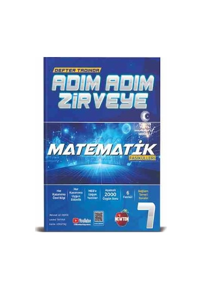 Newton Yayınları 7. Sınıf Adım Adım Zirveye Matematik Fasikül
