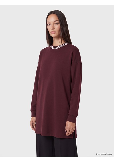 Lcw Everyday Mürdüm Soft Touch Kadın Sweatshirt Tunik