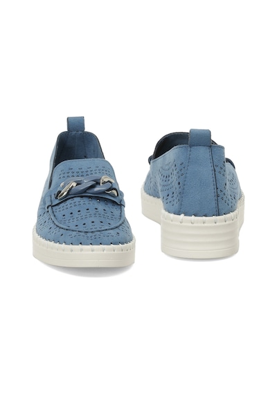 Polaris 166781.z5fx Mavi Kadın Loafer 000000000101974710 Mavi