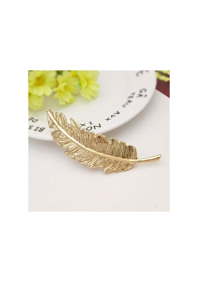So-much Metal Yaprak Otomatik Saç Tokası Gold-5 Gold Yaprak Otm - 124514575 Gold Yaprak Otm - 124514575 Gold Yaprak Otm