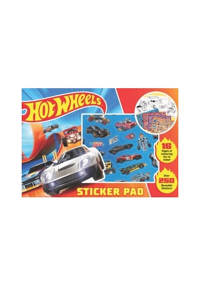 Hot Wheels Sticker Pad