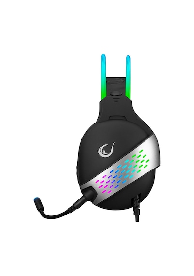 Rampage RM-K37 Black Eagle Mikrofonlu 7.1 Surround RGB Kulak Üstü Oyuncu Kulaklığı Rampage RM-K37 Black Eagle Mikrofonlu 7.1 Surround RGB Kulak Üstü Oyuncu Kulaklığı