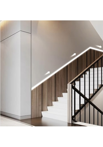 Led Koşu Işıkları Şerit Cob 3000k Wifi App Kontrolü 12-24v Takip Işığı Su Koçanı Oda Dekoratif Aydınlatma Anahtarı Dokunmatik Tuş Diğer