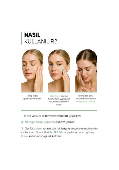 Mia Klinika Tiger Grass Ton Eşitleyici Kızarıklık Karşıtı Cica Krem SPF50+ 30 ML