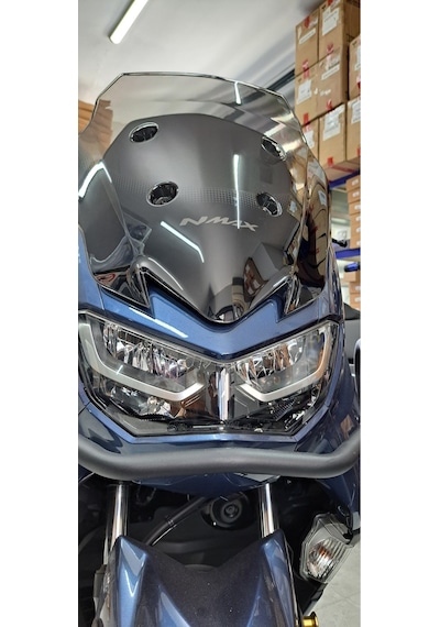 Nmax 125-155 Spor Ön Cam Patriot Model 2021-2024 Uyumlu Füme