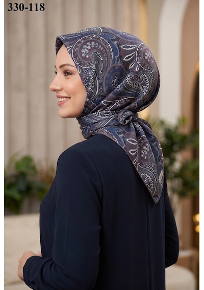 Moonscarfs Moonscarf Soft Pamuk Eşarp 330-118 Çok Renkli