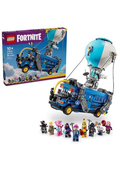 LEGO® Fortnite® Savaş Otobüsü 77073 - 10 Yaş ve Üzeri Video Oyunu Sevenler için Koleksiyonluk Yaratıcı Oyuncak Yapım Seti (954 Parça)