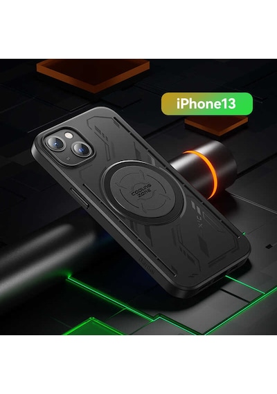 Benks Apple Uyumlu iPhone 13 Kılıf Benks Isınmayı Önleyici Magnetik Oyuncu Telefon Kılıfı ZORE-220219