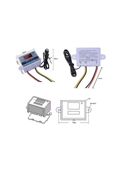 Electroon Xh-w3001 Diijital Termostat Ac 110-220v/1500w