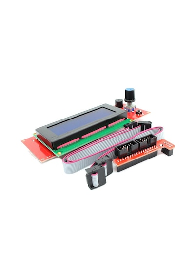 Motorobit-Reprap Ramps 1.4 Uyumlu 4X20 Lcd Ekran Kiti - Smart Controller
