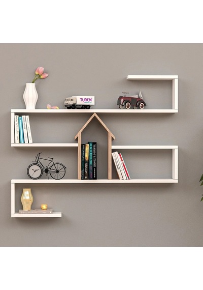 Home Raflı Kitaplık Suntalam Sis Gri