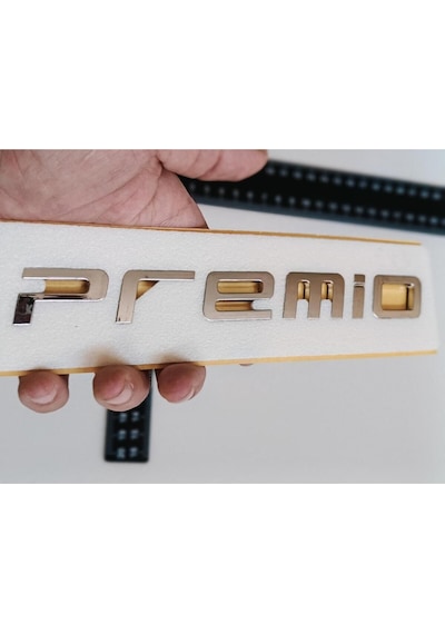 Fiat Fiorino Premio Ve Multijet Yeni Model Uyumlu Premio Krom Bagaj Yazısı 117 Mm 3m 3d Abs