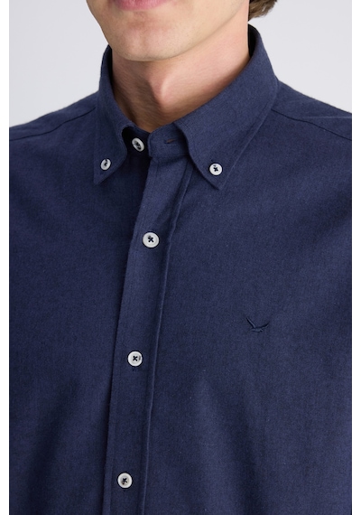 D'S Damat Ds Damat Comfort Lacivert Balıksırtı Pamuklu Gömlek 1hc02hd13265m Çok Renkli