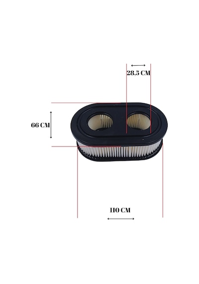 Çim Biçme Hava Filtresi Briggs Stratton 625/650/675exı/500e Veta