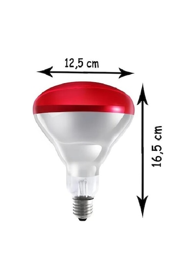 Osram Ledvance 250w Infrared Kırmızı Ampul E27