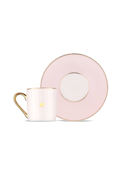 Jumbo Navy 2'li Kahve Fincan Takımı Pink Pembe